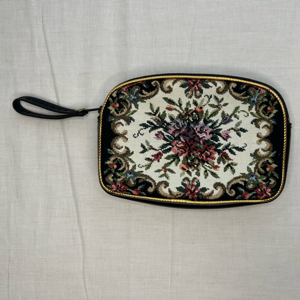 Vintage Tapestry Evening Purse